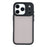For iPhone 17 Pro Max Case Shockproof TPU + PC Phone Back Cover with Metal Buttons - Black - 3