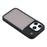 For iPhone 17 Pro Max Case Shockproof TPU + PC Phone Back Cover with Metal Buttons - Black - 5