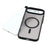 For iPhone Air Case Compatible with MagSafe TPU + PC Rubberized Finish Phone Cover - Black - 6