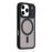 For iPhone 17 Pro Case Compatible with MagSafe TPU + PC Rubberized Finish Phone Cover - Black - 1