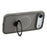 For iPhone Air Case Rotating Kickstand TPU + PC Magnetic Phone Cover - Grey - 4