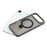 For iPhone Air Case Rotating Kickstand TPU + PC Magnetic Phone Cover - Grey - 7