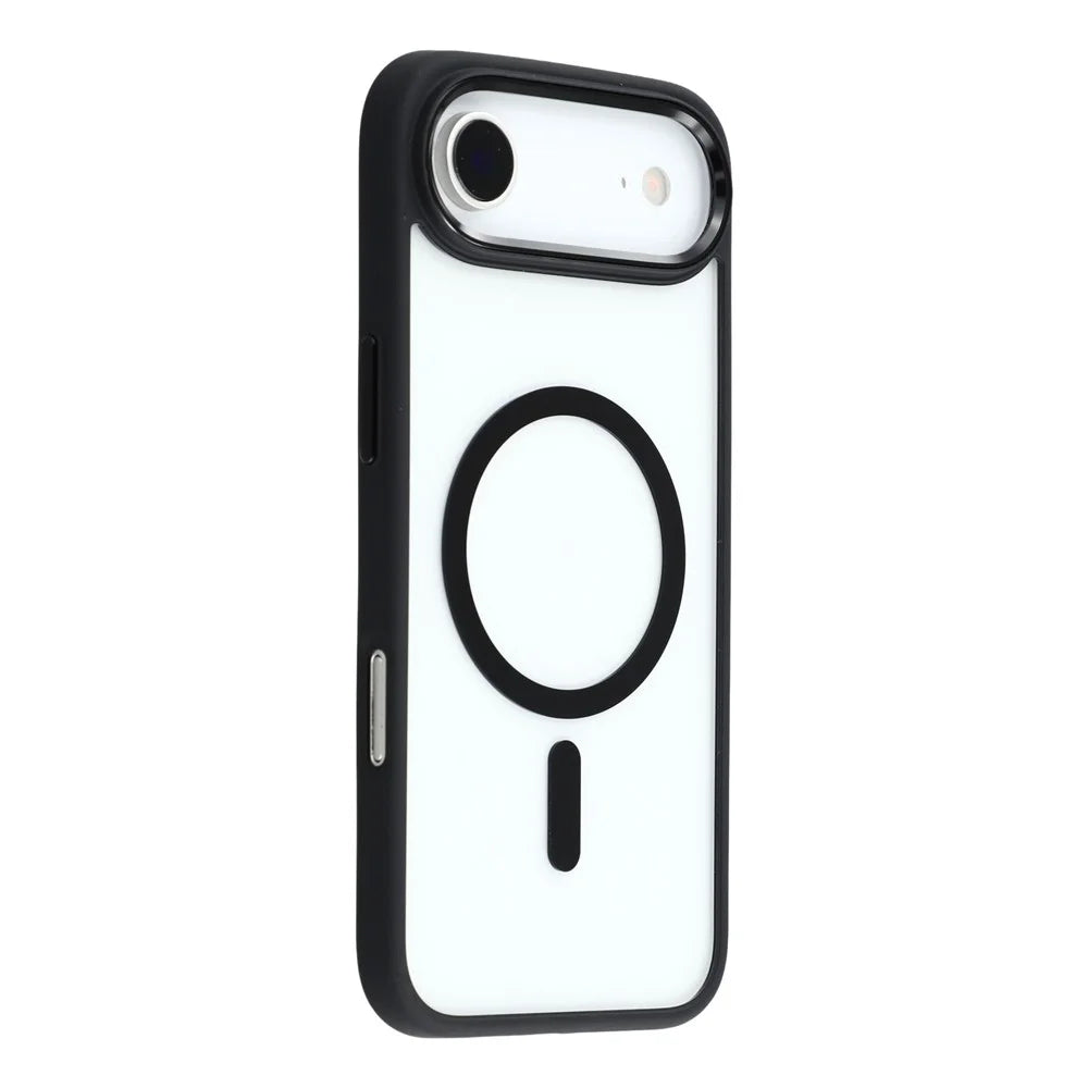 FULEXIN For iPhone Air Case Compatible with MagSafe Anti Drop TPU + PC Phone Cover - Black - 1