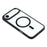 FULEXIN For iPhone Air Case Compatible with MagSafe Anti Drop TPU + PC Phone Cover - Black - 4