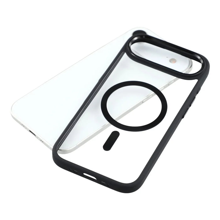 FULEXIN For iPhone Air Case Compatible with MagSafe Anti Drop TPU + PC Phone Cover - Black - 6
