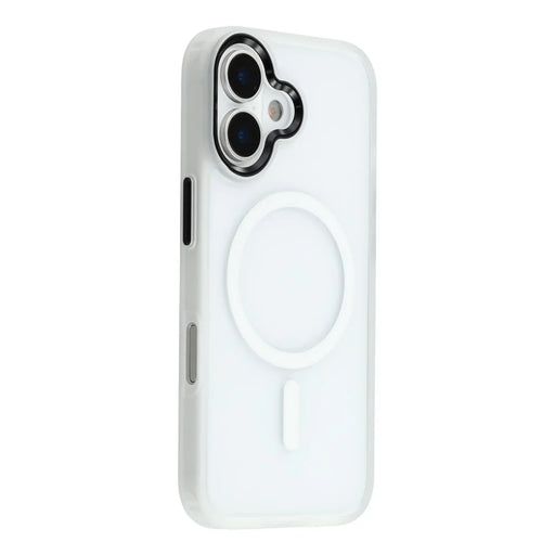 FULEXIN For iPhone 17 Case Compatible with MagSafe Anti Drop TPU + PC Phone Cover - White - 1