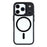 FULEXIN For iPhone 17 Pro Case Compatible with MagSafe Anti Drop TPU + PC Phone Cover - Black - 3