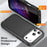 For iPhone 17 Pro Max Case PC + Silicone + EVA 3 in 1 Shockproof Phone Cover - Black + Black - 3