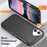 For iPhone 17 Case PC + Silicone + EVA 3 in 1 Shockproof Phone Cover - Black + Black - 3