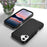For iPhone 17 Case PC + Silicone + EVA 3 in 1 Shockproof Phone Cover - Black + Black - 7