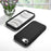 For iPhone 17e / 16e Case PC + Silicone + EVA 3 in 1 Shockproof Phone Cover - Black + Black - 7
