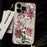 For iPhone 14 Pro Case Floral Lily Pattern TPU Phone Cover - 4