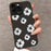 For iPhone 15 Pro Case White Floral Pattern TPU Phone Cover - 1