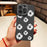 For iPhone 15 Pro Case White Floral Pattern TPU Phone Cover - 2