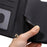For Sony Xperia 1 VII Case Wallet Rhombus Grid PU Leather Phone Cover with Shoulder Strap / Wrist Strap - Black - 5