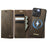 CASEME For iPhone 14 Pro Case  C49  Compatible with MagSafe RFID Blocking Detachable Wallet Leather Phone Cover - Coffee - 1