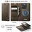 CASEME For iPhone 14 Pro Case  C49  Compatible with MagSafe RFID Blocking Detachable Wallet Leather Phone Cover - Coffee - 2