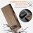 CASEME For Google Pixel 10 Pro / 10 / 9 Pro / 9 Case  023 Series RFID Blocking Leather Wallet Stand Phone Cover - Brown - 6