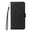 For Samsung Galaxy S25 FE Case Wallet PU Leather Folio Flip Phone Cover - Black - 4