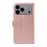 For iPhone 18 Pro Max / 17 Pro Max Case Cat Pattern Imprint Leather Phone Cover with Wrist Strap - Rose Gold - 7