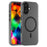 For iPhone 17 Case Compatible with MagSafe TPU + PC Slim Matte Translucent Phone Cover - Black - 1