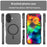 For iPhone 17 Case Compatible with MagSafe TPU + PC Slim Matte Translucent Phone Cover - Black - 3