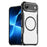 For iPhone Air Case Compatible with MagSafe Hybrid Phone Cover Carbon Fiber - Black - 1
