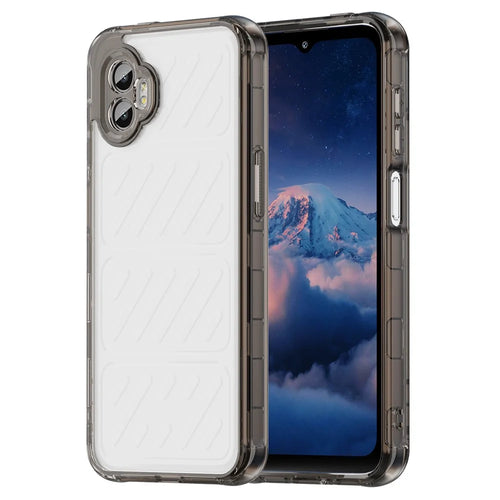 For Samsung Galaxy XCover7 Pro Case TPU + Acrylic Phone Back Cover Anti Yellowing - Black - 1