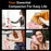 For Samsung Galaxy S25  /  S24 Magnetic Case Kickstand TPU + PC Shockproof Phone Back Cover - Pink - 6