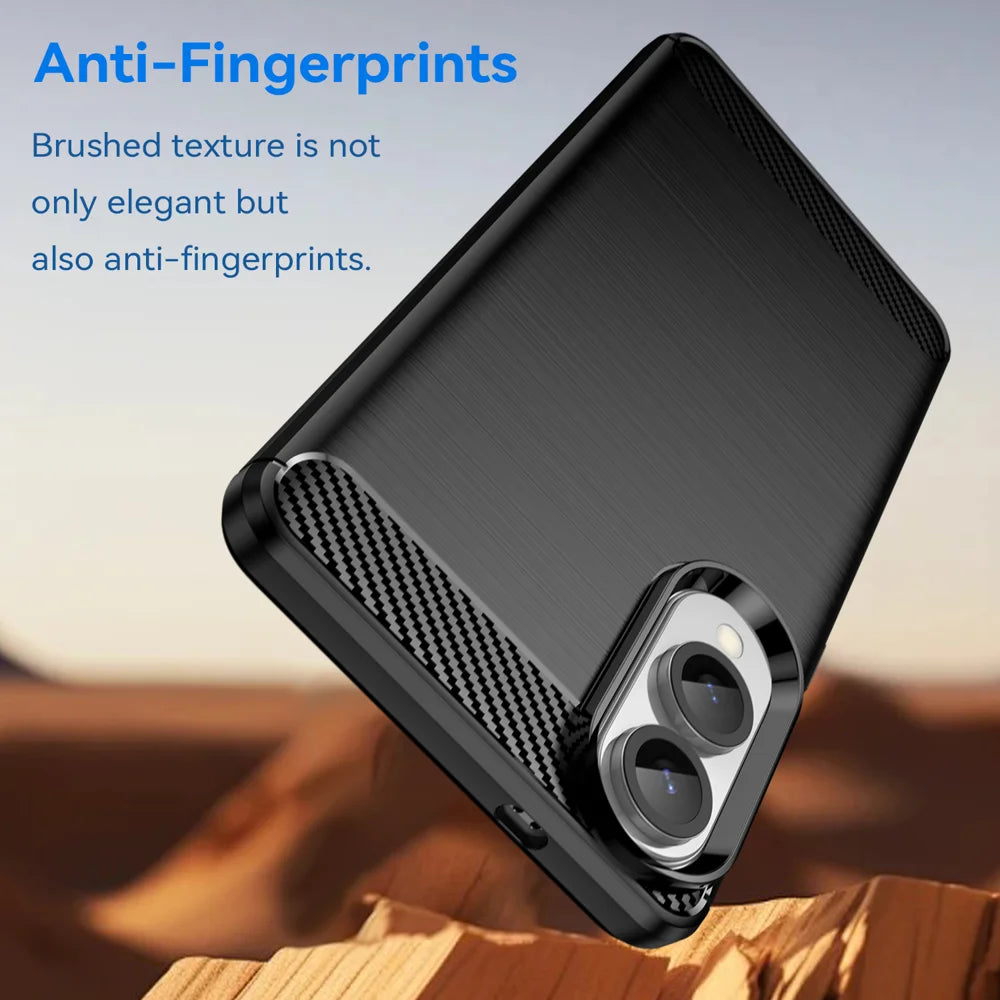 WANLONFENG For Samsung Galaxy S25 Edge Case with Screen Film  LS Series Big Lens Hole Brushed Texture TPU Phone Cover - Black - 4
