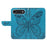 For iPhone Air Case Butterfly Pattern PU Leather Folio Flip Phone Cover -  Blue - 3