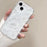 For iPhone 14 Case Pearl Butterfly Design Clear TPU Phone Cover - 3