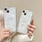 For iPhone 14 Case Pearl Butterfly Design Clear TPU Phone Cover - 5