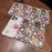 For iPhone 16 Pro Case Grid Frame 3D Flower Design TPU Phone Cover - Yellow - 4