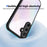 For Samsung Galaxy S23 FE Case Matte Skin Touch Clear PC + TPU Shockproof Phone Back Cover - Black - 5