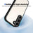 For Samsung Galaxy S23 Case Matte Skin Touch Clear PC + TPU Shockproof Phone Back Cover - Black - 5