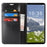 For Sony Xperia 1 VII Case Crazy Horse Texture Split Leather Wallet Phone Cover - Black - 2