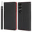 For Sony Xperia 1 VII Wallet Case Genuine Cow Leather Phone Cover Litchi Texture - Black - 1