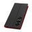 For Sony Xperia 1 VII Wallet Case Genuine Cow Leather Phone Cover Litchi Texture - Black - 7