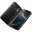 QIALINO For iPhone 17 Case with Card Holder Genuine Cow Leather Stand Phone Cover - Black - 2