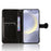 For Samsung Galaxy S25 FE Wallet Case Dot Pattern Imprint PU Leather Phone Cover with Wrist Strap - Black - 2