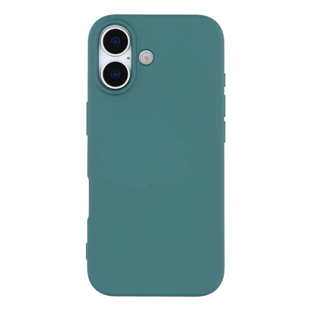 For iPhone 17 Case Arc Edge 2.0mm TPU Protective Phone Cover - Midnight Green - 3