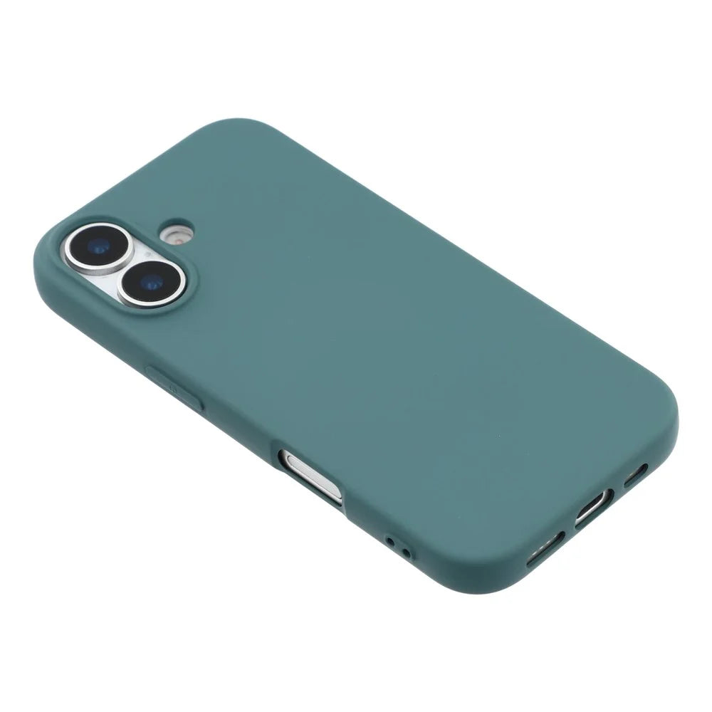 For iPhone 17 Case Arc Edge 2.0mm TPU Protective Phone Cover - Midnight Green - 4