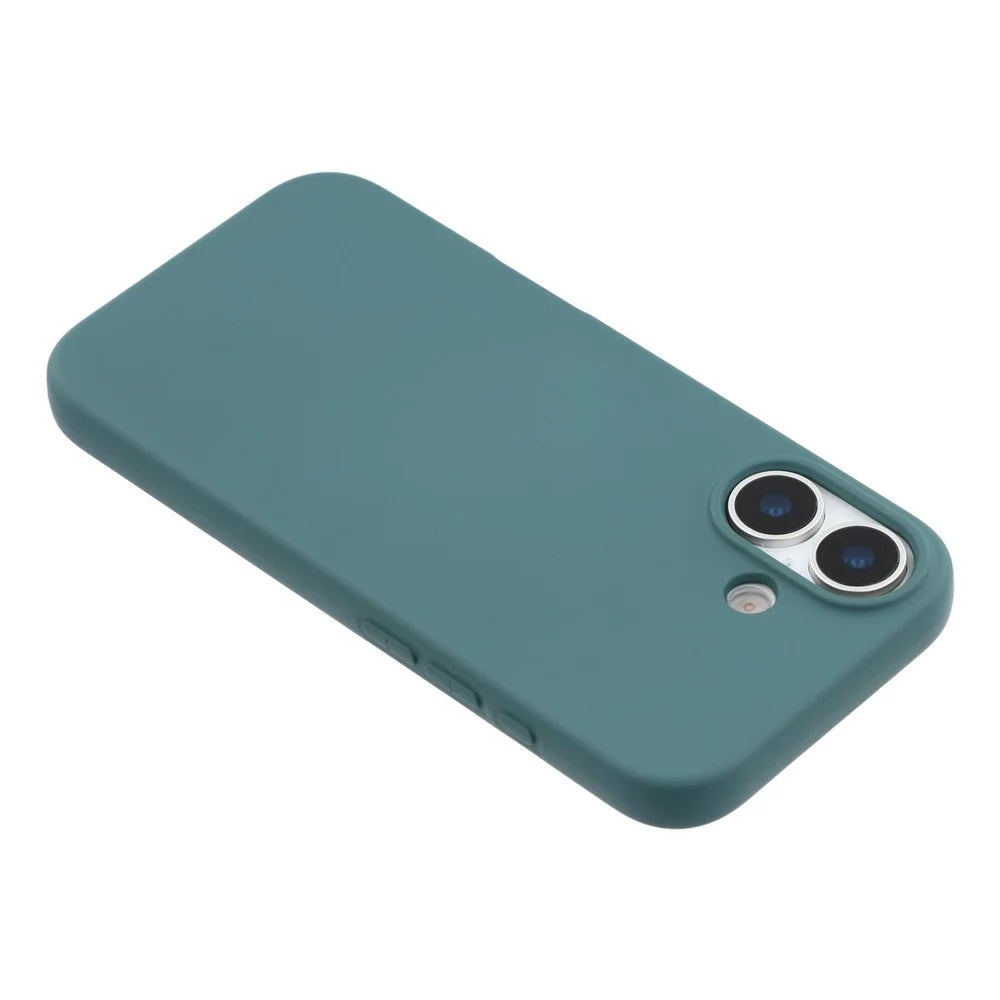 For iPhone 17 Case Arc Edge 2.0mm TPU Protective Phone Cover - Midnight Green - 5