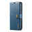 DG.MING for Google Pixel 10 Pro  /  Pixel 10 Case Detachable Split Leather Phone Cover - Blue - 7