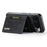 DG.MING M2 Series for Google Pixel 10 Pro XL Case PU + PC + TPU Phone Cover Detachable Wallet - Black - 4
