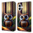 For iPhone 17 Leather Case Pattern Printing Wallet Stand Flip Phone Cover - Brown Little Owl - 1