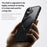 For iPhone 17 Case Compatible with MagSafe TPU + Acrylic + Metal Kickstand Matte Phone Cover - Black - 2