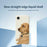 For iPhone 17e / 16e Case Yellow Dog Pattern Printing Straight Edge TPU Phone Back Cover - Beige - 2