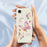 For iPhone 17e / 16e Case Colored Butterfly Flower Pattern Printing Straight Edge TPU Phone Back Cover - Beige - 4